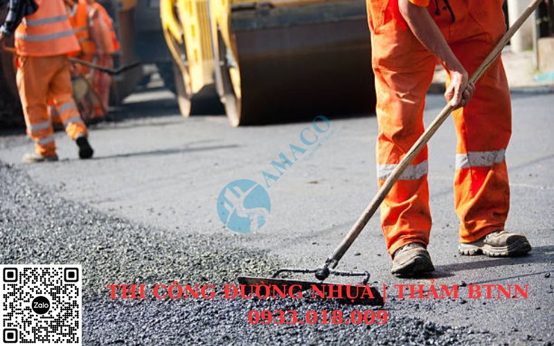 Báo giá thi công bê tông nhựa nóng tại Tiền Giang chi tiết