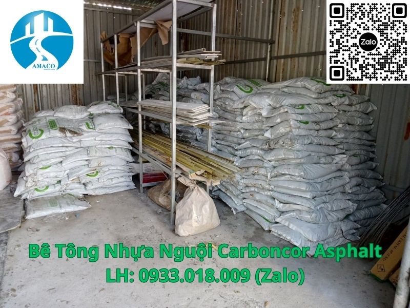  bê tông nhựa nguội đóng bao Carboncor Asphalt