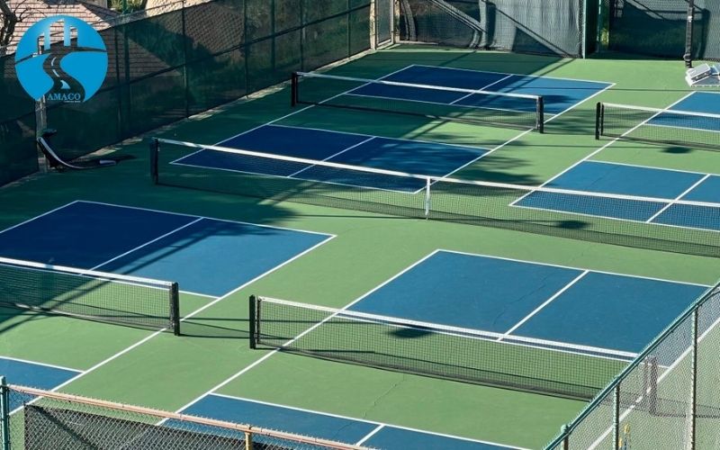 Quy trình thi công sân pickleball