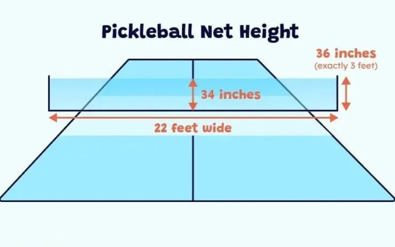 tiêu chuẩn và yêu cầu kỹ thuật sân pickleball