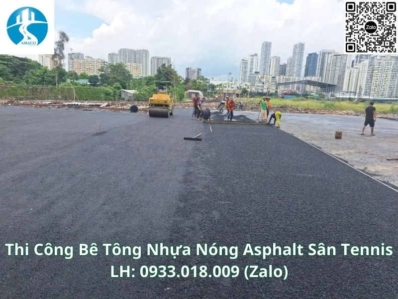 Ứng dụng bê tông nhựa asphalt