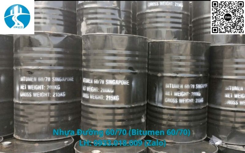 Nhựa đường 60/70 Shell Singapore nhập khẩu từ Singapore