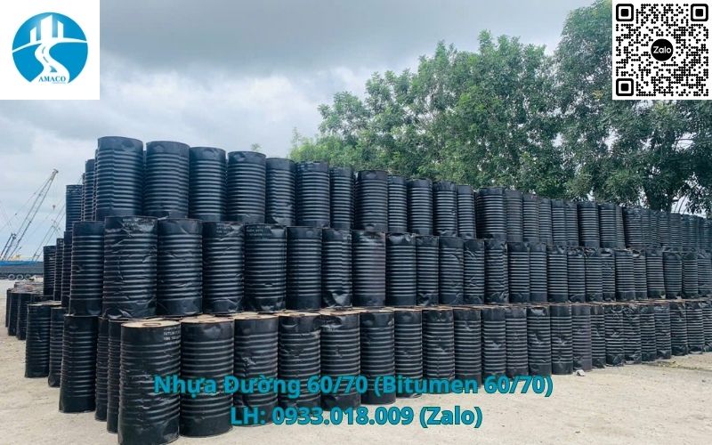 cung cấp nhựa đường 60/70 (Bitumen 60/70) cho công trình